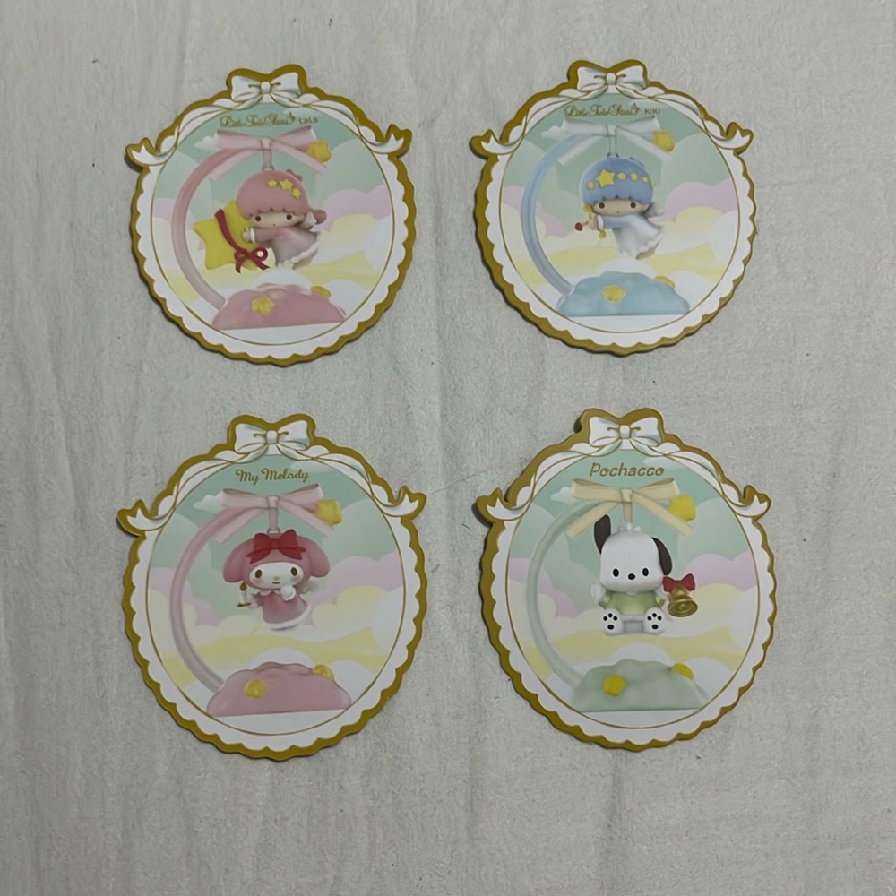 Sanrio Miniso Star Angel pochacco, my Melody, Kiki and Lala READ DESCRIPTION